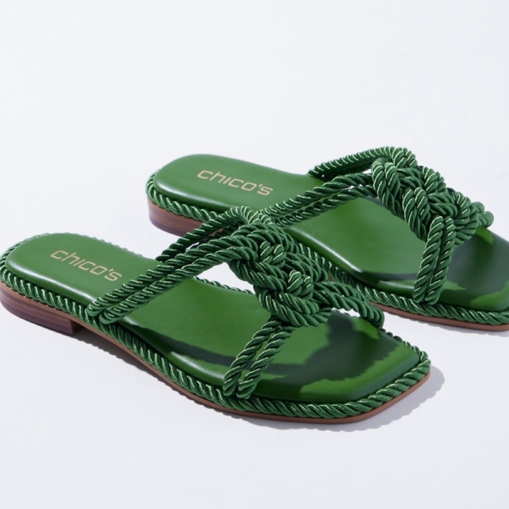 Chico’s cord sandals